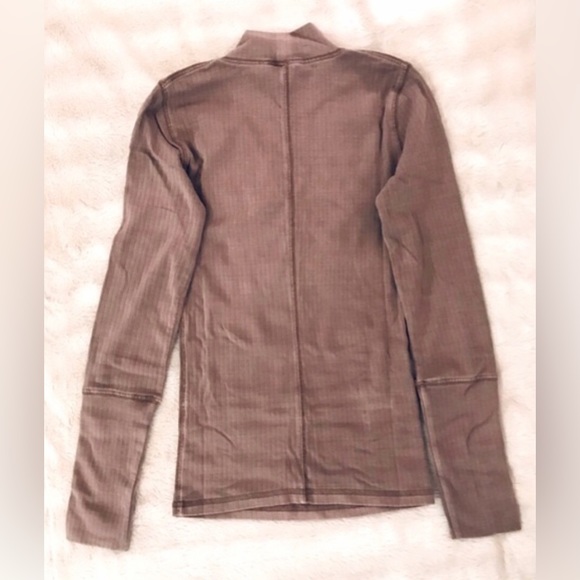 Free People The Rickie Top XS Coyote Intimately Free People Mock Neck - Picture 9 of 10